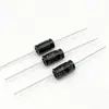 Serie completa Capacitor electrolítico no polar horizontal BP 4.7UF 50V capacitor electrolítico axial horizontal para bocina de audio