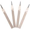 Arquivo oleoso ultra-fino dente plano arquivo polimento de dente fino Placa de cabeça de arquivo alicate arquivo de aço 6-12 polegadas