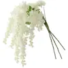 Decoração de flor artificial salgueiro chorão Abler de 6 galhos transfronteiriça shopping center teto de rattan Mori casamento flor artificial flor de feijão atacado