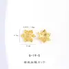 Retenção de Cor Forte Ouro Areia Antigo Acessórios DIY Flor de Zircônia Incrustada Bandeja Contas Espaçadoras Anel Espaçador Contas para Pulseira Colar