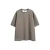 Camiseta de Marca Trendy para Estudiantes Diseño Minimalista Estilo Japonés Ace Unisex Holgada de Manga Corta Camiseta Base de Verano Ht1035