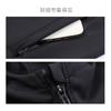 Chaqueta cortavientos con capucha y cuello alto transpirable para deportes al aire libre para hombre de Dijia, para correr y montañismo, disponible en stock e imprimible.