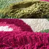 Alfombra de Baño Flocada Felpudo para Puerta de Casa Baño Alfombra Antideslizante Felpudo para Pie de Cama Alfombra de Cereza Fábrica de Alfombras de Comercio Exterior