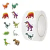 Colección de 500 pegatinas/rollo, varias pegatinas de recompensa lindas, calcomanías impermeables, etiquetas adhesivas de regalo, sellos para empaques