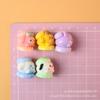 Macarón Tridimensional Pastel de Animales Pequeños DIY Accesorios de Resina Pequeños Adornos Juguetes de Casa de Juego Juguetes de Comida Miniatura Artificial