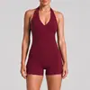 Conjunto de fitness transfronterizo: hermoso chaleco deportivo de espalda con cuello halter, secado rápido para correr al aire libre, conjunto de atuendo para Pilates y yoga