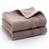 Toalla fibra de bambú toalla cuadrada venta al por mayor bordada toalla infantil toalla suave absorbente impresa LOGO toalla de baño toalla de regalo bambú carbón
