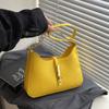 Bolsas de Design de Nicho Coreanas para Mulheres Verão 2026 Novo Estilo Bolsa de Mão Texturizada para Ombro Bolsa de Ombro Fashion Retrô