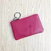 Nueva Bolsa para Llaves de Casa de Cuero Genuino Mini Billetera para Monedas Portátil Creativa Monedero Bolsa para Guardar Dinero Bolsa Corta para Tarjetas
