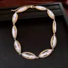 Collar de Empalme Ovalado Incrustado con Diamantes Transfronterizo Europeo y Americano, Gargantilla Retro de Lujo Ligero, Collar de Diseño de Nicho Simple y de Moda para Mujer