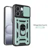Adequado para RENO15 PRO 5G capa de celular com suporte de janela deslizante OPPO A3 PRO 5G anel capa protetora anti-queda