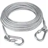 Correa para Perro 3m 5m Cuerda para Perro Doble Cabeza Cadena para Perro Extendida Perros Pequeños Medianos Grandes Cuerda para Pasear Perros de Alambre de Acero Engrosado