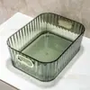 Caja de Almacenamiento de Cosméticos de Acrílico de Lujo para Dormitorio, Almacenamiento de Mascarillas, Escritorio, Mesa de Café, Snacks, Canasta de Almacenamiento para Uso Diario en el Hogar