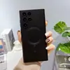 Adequado para Samsung S26Ultra Capa Líquida para Celular Sucção Magnética Magsafes A25 Película Fosca para Lente A17 Capa Macia 56