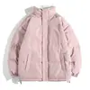 Chaqueta de alta calidad con cuello alto, Otoño/Invierno 2026, Multicolor, Forro polar, Abrigo grueso de algodón de lana de cordero, Estilo coreano, Corte holgado, Chaqueta acolchada casual para hombre