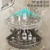 Estante de Almacenamiento de Esquina para Baño, Inodoro, Lavabo, Montaje en Pared sin Taladro, Ventosa Corrugada, Trípode
