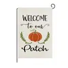 Bandera de Jardín Jin Zehua Personalizada Poliéster Impresión a Doble Cara Colorida Decoración Exterior Bandera Pequeña Estilo Festivo Personalizada con Fotos