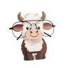 Nuevo soporte de madera para gafas de la serie de animales lindos transfronterizos, soporte creativo para gafas de animal adecuado para la decoración del hogar