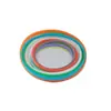 Anillo de Sellado Caja de Conservación de Grado Alimenticio Caja de Almacenamiento Taza Térmica Anillo de Silicona Lonchera Tira de Silicona de Colores Tira de Sellado Cuadrada