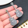 Diy10 Impresión Colorida Acrílica Simulada Hip-Hop Música Guitarra Colgante Decorativo Accesorios de Colgante Paquete de Materiales