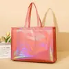 Bolsa Não Tecida a Laser Roupas Publicitárias Embalagem de Compras Bolsa Não Tecida Multicor Bolsa de Sacola de Compras Publicitária
