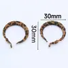 Aretes Cuadrados Casuales con Estampado de Leopardo para Mujer 2025 Nuevo Estilo Diseño Único Elegante que Favorece el Rostro Pequeños Aretes de Alta Gama Aretes
