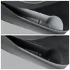 Adequado para a Nova Caixa de Armazenamento de Porta do Modelo 3/Y/X/S da Tesla, Caixa de Armazenamento no Slot da Porta Totalmente de TPE, Personalização