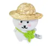 Roupas para Boneco Urso Autodepreciativo 10cm 15cm Boneco de Algodão Acessórios de Brinquedo Acessórios DIY de Alto Valor Babador Chapéu