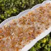 Cristal de Resina Amarelo Natural Pedrinhas Pedra Bruta Brasileira Polida para Desmagnetização e Purificação, Acessórios DIY para Paisagismo de Aquário Atacado
