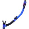 Tubo de respiración completamente seco Submergible Silicona Boquilla Tubo de respiración completamente seco Equipo de buceo profesional