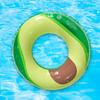 Anillo de natación de aguacate nuevo estilo transfronterizo asiento con respaldo para agua flotador de vida al aire libre para adultos anillo de natación