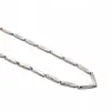 Corrente de suéter atacado de fábrica colar Joker corrente de semente de melão corrente de aço inoxidável com diamantes acessórios de moda masculinos e femininos corrente de clavícula