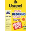 Bloco Técnico (sem margem) Usapel Desenho A3 120G 20 Folhas