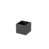 Caja de flores de hierro forjado para exteriores personalizada, caja de luz, canaleta para flores para asientos exteriores de restaurante y tienda de té con leche, mampara, macizo de flores para exteriores