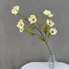 Anêmona Simulada Flor Artificial Decoração de Casa Flor Arranjo de Flores para Casamento Adereço de Fotografia Arte com Flores Frescas Ornamento de Arranjo de Flores Flor Artificial