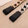 Cinturón Negro Elástico de Nicho Decoración Distintiva Combinación Falda Abrigo Traje Sello de Cintura Elegante Accesorios para Dama Cadena