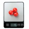 Balanza Electrónica de Alimentos de Acero Inoxidable para el Hogar, Balanza de Cocina para Hornear 10 kg Alta Precisión 1 g Pesar Verduras Ensalada Balanza de Cocina