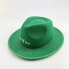Exportación del Fabricante en la Playa Xuwen Sombrero Potente Sombrero Negro de Fieltro para Adultos Sombrero con Forma para Actuación Festiva