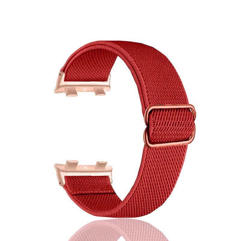 OPPO watch 弹力表带 红色