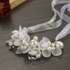 Tiara de Guirlanda Infantil Tiara de Cabelo para Crianças Menininha Super Fada Flor de Pérola Trança de Cabelo Tiara de Menina Fada Acessórios de Cabelo