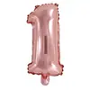 Decoraciones para Fiestas para Figuras Gordas y Delgadas 40 pulgadas Globos de Foil Dorados Plateados Oro Rosa Números Celebración Navidad