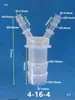 Conector de Pagoda de Diámetro Variable Tipo Y de PP, Conector de Tres Vías de Plástico, Conector de Tubería de Agua, Distribuidor de Agua, Conector de Conversión para Manguera
