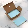 Papel de tarjeta en blanco palabras en inglés escritas a mano Papel de tarjeta duro blanco tarjeta pequeña mensaje memoria portátil tarjeta de mano