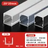 Luz Lineal LED Luz Lineal de Superficie Canaleta de Luz Empotrada Canaleta de Aluminio Luz Lineal de Techo Doble Párpado Tira de Luz con Ranura para Tarjeta