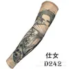 Mangas de tatuaje punto cruz transfronterizas populares para exteriores protección solar para hombres y mujeres brazo de tatuaje flor grande brazo completo sin costuras manga de hielo