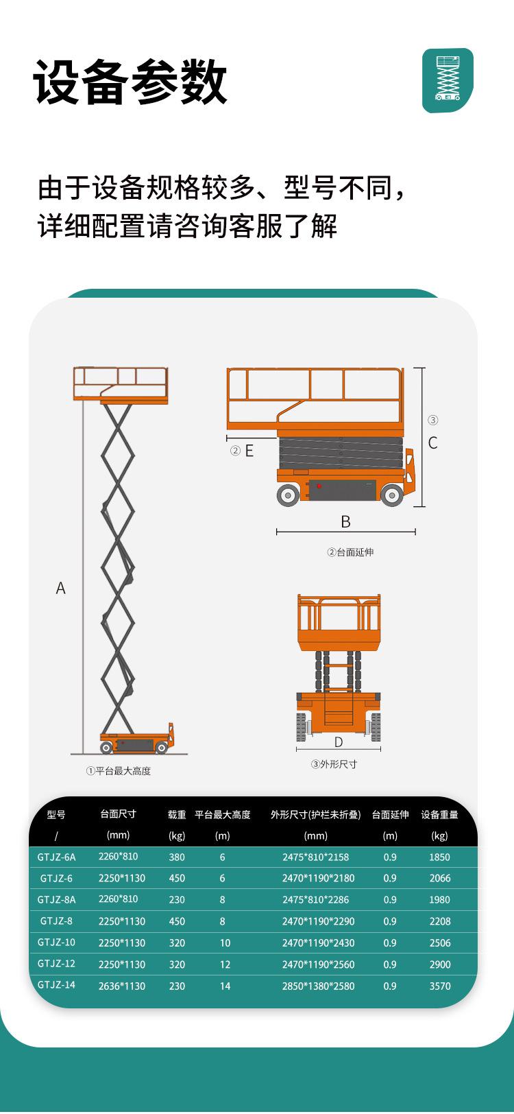 全自行剪叉式高空作业平台2_01