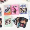 Álbum periférico de estrella de Kpop, tarjeta pequeña autoimpresa, retrato de seventeen, tarjeta láser de grupo femenino de aespa gidle