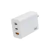 Cargador rápido GaN de alta potencia de 100W estándar de EE. UU. adecuado para Apple 16, teléfonos Samsung y portátiles Samsung