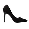 Sandalias de Tacón Alto para Mujer, Punta Baja, Verano 2026, Punta Fina Stiletto, Gamuza Sexy, Tacones Altos de Comercio Exterior Transfronterizo