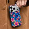 Funda de Teléfono Tropical de Venta Caliente de Comercio Exterior para Apple 17Pro, Funda con Película Brillante de Doble Capa Anti-Caídas para iPhone 16/15